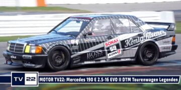 MOTOR TV22: Der Mercedes 190 E 2.5-16 EVO I DTM von Marvin Schaid Tourenwagen Legenden Hockenheim