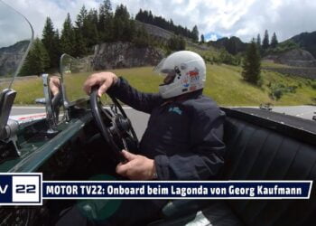 MOTOR TV22: Onboard beim Lagonda von Georg Kaufmann beim Arlberg Bergrennen 2022