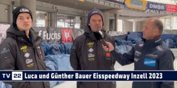 MOTOR TV22: Luca Bauer mischt die Eisspeedway WM in Inzell auf – der junge Deutsche fährt im Finale