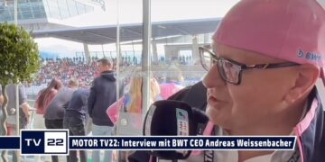 MOTOR TV22: Interview mit BWT CEO Andreas Weißenbacher bei der DTM am Red Bull Ring