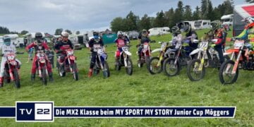 MOTOR TV22: Die MX2 Klasse beim MY SPORT MY STORY Liqui Moly Euro JuniorCup in Möggers 2022