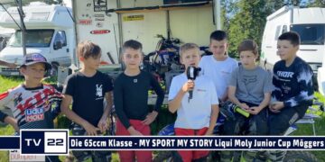 Die Interviews & Rennen der 65ccm Teil 1 beim MY SPORT MY STORY Liqui Moly Euro JuniorCup in Möggers
