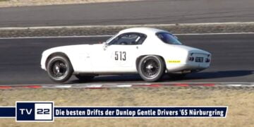 MOTOR TV22: Best of Drift beim Oldtimer Grand Prix Nürburgring 2022 – Dunlop Gentle Drivers ’65