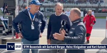MOTOR TV22: DTM Boxentalk mit Gerhard Berger, Heinz Kinigadner und Karl Katoch am Red Bull Ring
