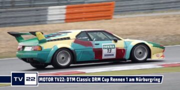 MOTOR TV22: DTM Classic DRM Cup Rennen 1 am Nürburgring – Interview Serienmanager Peter Oberndorfer
