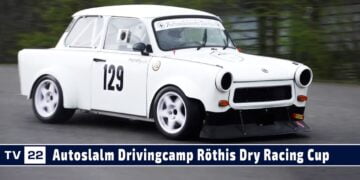 MOTOR TV22: Der Trabi beim Automobil Slalom des RRCV in Röthis 2023