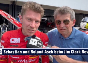 MOTOR TV22: Roland & Sebastian Asch mit dem selbst aufgebauten Ford Sierra RS500 bei den Golden Ära
