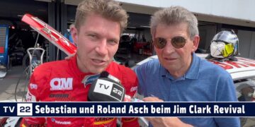MOTOR TV22: Roland & Sebastian Asch mit dem selbst aufgebauten Ford Sierra RS500 bei den Golden Ära