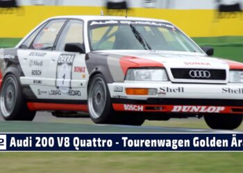 1684255739 maxresdefault Altfried Heger und Anton Werner mit den Audi 200 V8 Quattro | Tourenwagen Golden Ära Hockenheimring