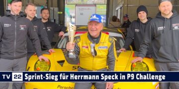 MOTOR TV22: Erster Sprint-Sieg für Herrmann Speck bei der P9 Challenge am Red Bull Ring 2023