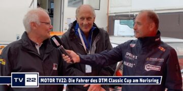 MOTOR TV22: Die Fahrer des DTM Classic Cup am Norisring