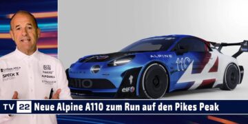 Pikes Peak Rekord 2023 im Visier! Erster Start für die Alpine A110 beim legendären Bergrennen