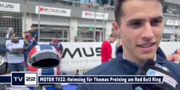 MOTOR TV22: Heimsieg für Thomas Preining bei der DTM am  Red Bull Ring 2022