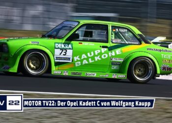 MOTOR TV22: Der Opel Kadett C von Wolfgang Kaupp beim DTM Classic DRM Cup am Nürburgring 2022