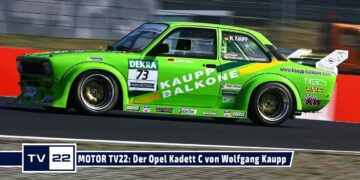 MOTOR TV22: Der Opel Kadett C von Wolfgang Kaupp beim DTM Classic DRM Cup am Nürburgring 2022