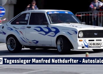 MOTOR TV22: Tagessieger Manfred Nothdurfter auf seinem Grisu beim Tiroler Autoslalom Kirchberg 2023