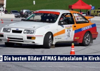 MOTOR TV22: Alois Nothdurfter mit seinem Ford Sierra Coswrth beim Tiroler Autoslalom in Kirchberg