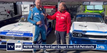 MOTOR TV22: Der Ford Capri Gruppe 5 von Erich Petrakovits beim DTM Classic DRM Cup am Red Bull Ring
