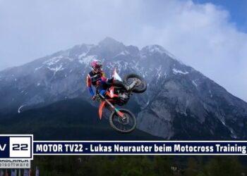 MOTOR TV22: Motocrosser Lukas Neurauter beim Training in Rietz