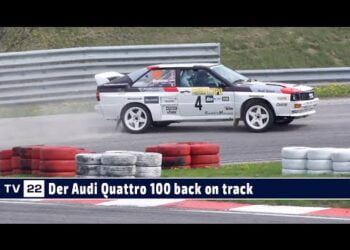 MOTOR TV22: Der Audi Quattro 100 beim 50-Jahre-Jubiläum Rallycross am Wachauring