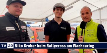 MOTOR TV22: Rennfahrer Niko Gruber im Interview beim Rallycross am Wachauring 2023