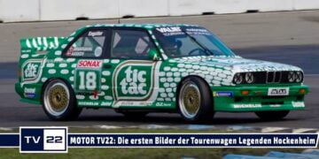 MOTOR TV22: Die ersten Bilder der Tourenwagen Legenden am Hockenheimring 2022