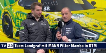 MOTOR TV22: Team Landgraf mit Maro Engel in der MANN Filter Mamba und Jusuf Owega in der DTM 2023