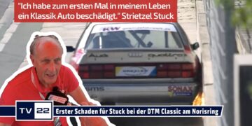 MOTOR TV22: Historischer Schaden für Strietzel Stuck am Audi V8 am Norisring – mit Onboard