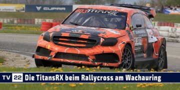 MOTOR TV22: Die TitansRX mit Reini Sampl und Patrick Breiteneder beim Rallycross am Wachauring 2023