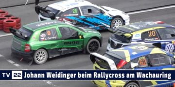 MOTOR TV22: Johann Weidinger mit den Supercars beim Rallycross am Wachauring 2023