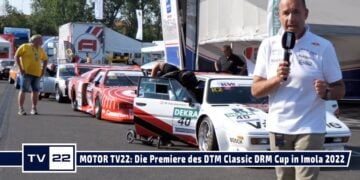 MOTOR TV22: Die Premiere des DTM Classic DRM Cup in Imola 2022