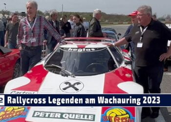 Franz Wurz und Andreas Bentza – 2 Europameister beim Rallycross am Wachauring 2023