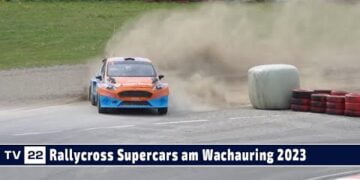 Die Supercars mit Ales Fucik, Zbigniew Staniszewski und Gerald Eder – Rallycross am Wachauring 2023