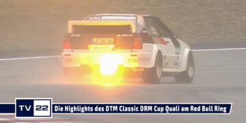 MOTOR TV22: Die Highlights des DTM Classic DRM Cup der Sonntags-Qualifikation am Red Bull Ring 2022