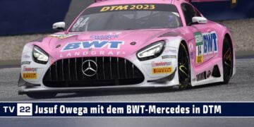 MOTOR TV22: Jusuf Owega startet mit dem Mercedes von Team Landgraf in der DTM 2023