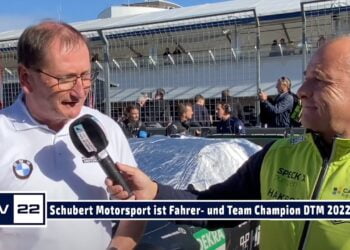 MOTOR TV22: Team Schubert holt sich mit Sheldon van der Linde den Meistertitel in der DTM 2022
