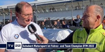 MOTOR TV22: Team Schubert holt sich mit Sheldon van der Linde den Meistertitel in der DTM 2022