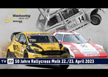 MOTOR TV22: Vorschau 50 Jahre Rallycross Melk – Großes Starterfeld Saisonauftakt 22./23. April 2023