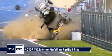 MOTOR TV22: Horror Crash am Red Bull Ring – beide Fahrer unverletzt