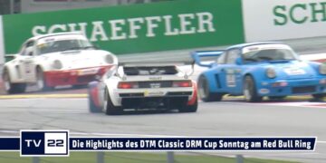 MOTOR TV22: Die Highlights des DTM Classic DRM Cup vom Sonntag am Red Bull Ring 2022