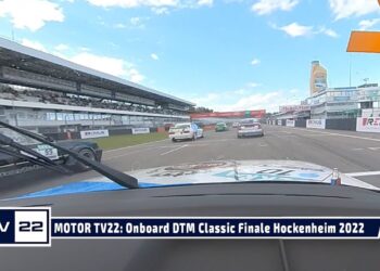 MOTOR TV22: Onboard aus dem BMW M3 von Rene Ruch – Der Start des Samstagsrennen DTM Classic