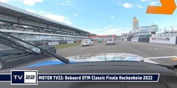MOTOR TV22: Onboard aus dem BMW M3 von Rene Ruch – Der Start des Samstagsrennen DTM Classic