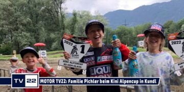 MOTOR TV22: Erfolgreiches Wochenende für Liam, Shila und Levi Pichler beim Kini Alpencup in Kundl