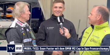MOBIL TV22: Sean Fuster im BMW M2 Cup in Spa-Francorchamps im Rahmen der DTM 2022