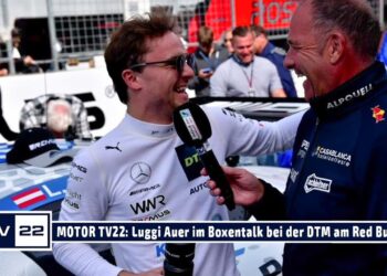 MOTOR TV22: Luggi Auer ist der neue Zweite im Kampf um den DTM Titel vor dem Saisonfinale