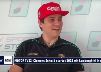 MOTOR TV22: Der Tiroler Clemens Schmid startet 2022 mit Grasser Racing im Lamborghini bei der DTM