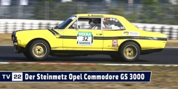 MOTOR TV22: Der Steinmetz Opel Commodore GS 3000 von Oliver Steinmetz beim DTM Classic DRM Cup 2022
