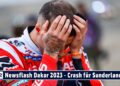 Drama für Sam Sunderland – Crash und Aus für Titelverteidiger & Rally Raid Champion auf 1. Etappe