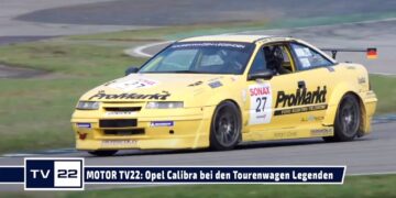 MOTOR TV22: Der Opel Calibra von Patrick Stein bei den Tourenwagen Legenden Hockenheimring