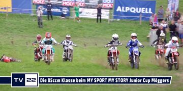 MOTOR TV22: Die 85ccm Klasse beim MY SPORT MY STORY Liqui Moly Euro JuniorCup in Möggers 2022